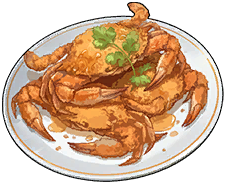 炸花蟹