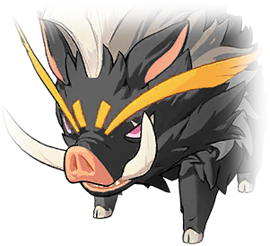 异色拉加野猪